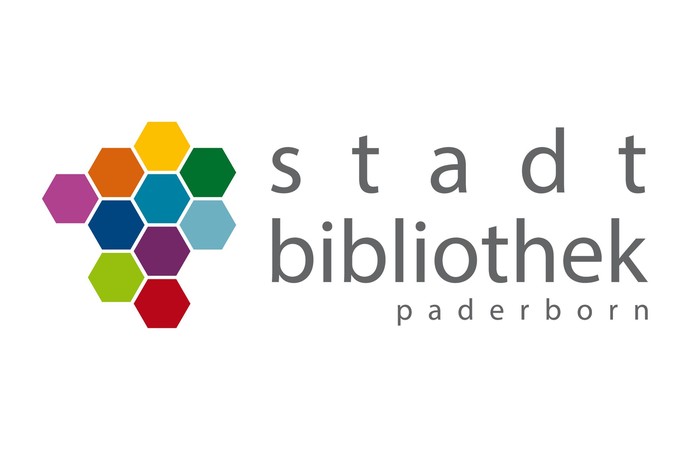 Das Logo der Paderborner Stadtbücherei