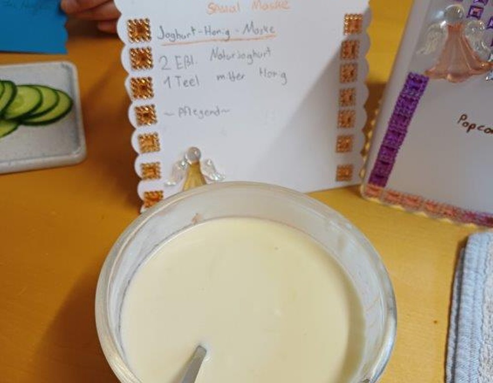 Pflegender Joghurt