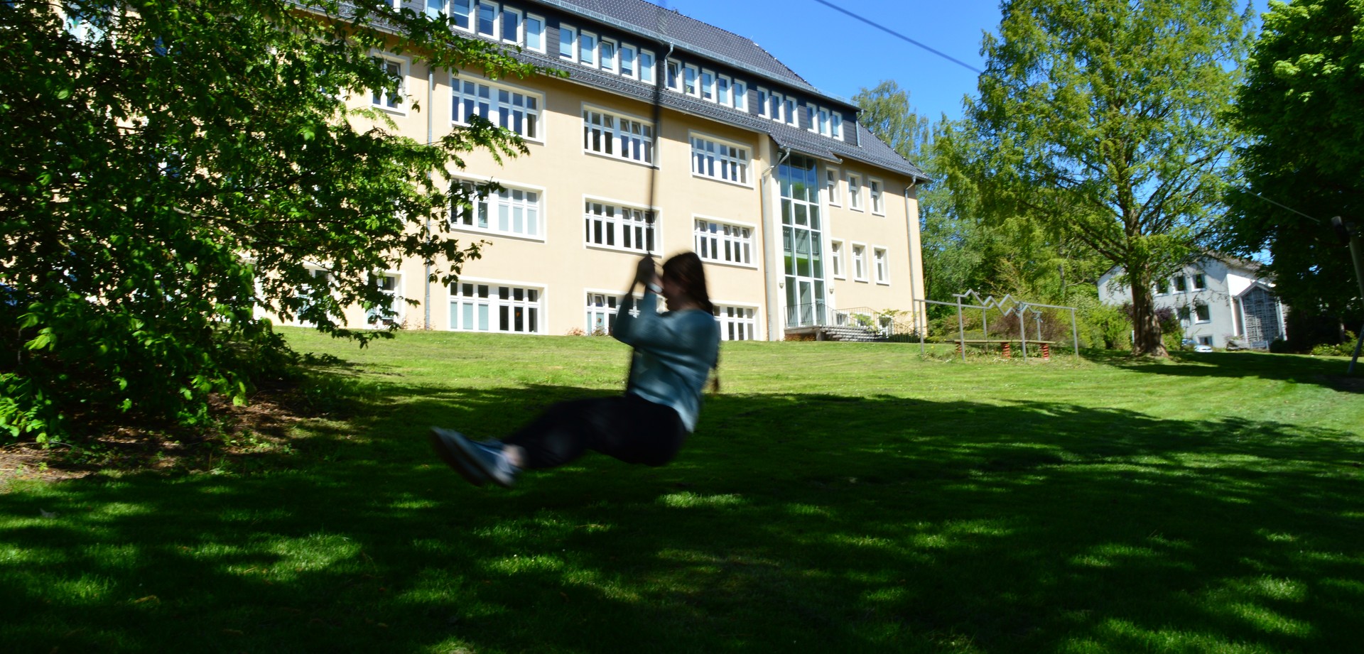 Spielplatz vor der KJP