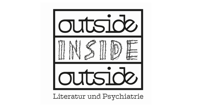 Das Logo des Projekts outside | inside | outside – Literatur und Psychiatrie.