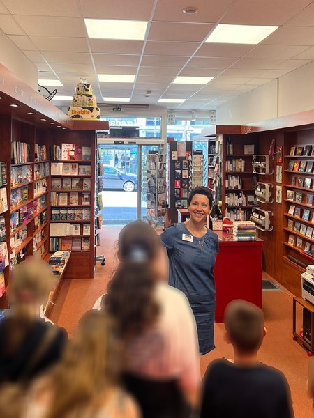 Ausflug zur örtlichen Buchhandlung