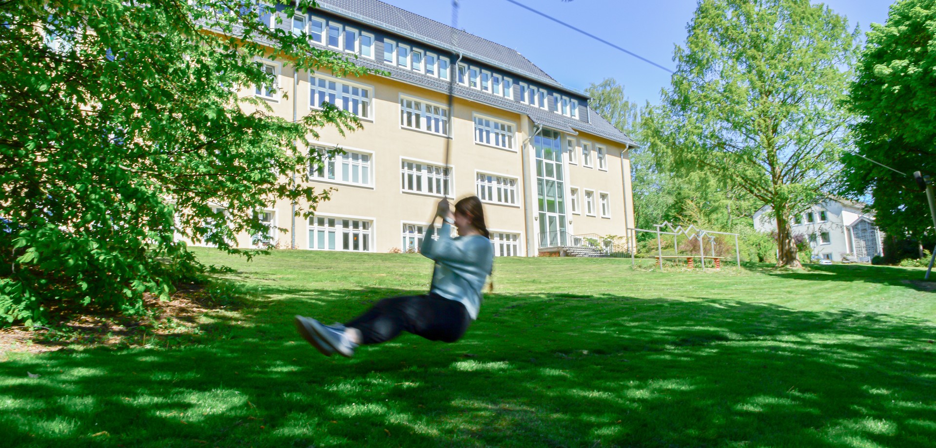 Spielplatz vor der KJP